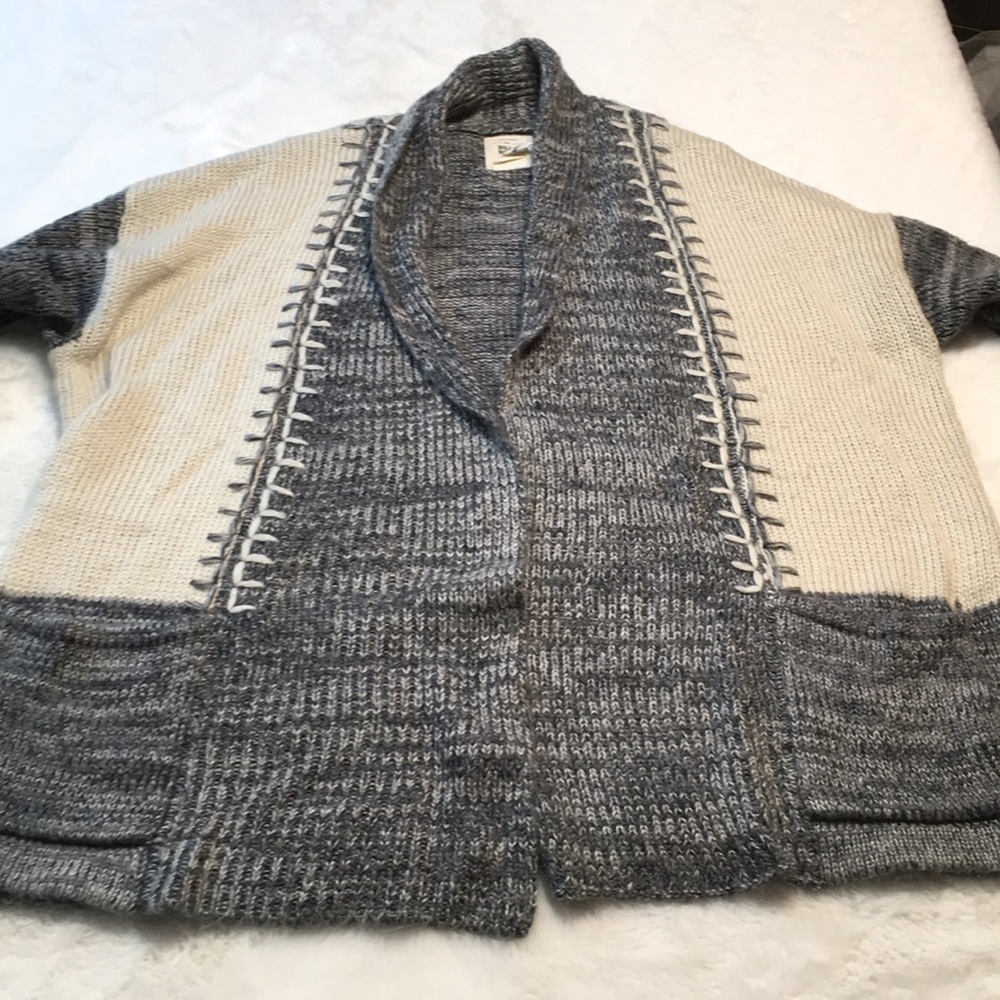 Billabong sweater cardigan size medium - Picture 6 of 10